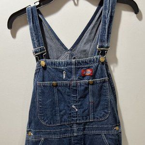 Dickie’s Blue Denim Bib Overall Jeans. Men’s 32x30. *Vintage*